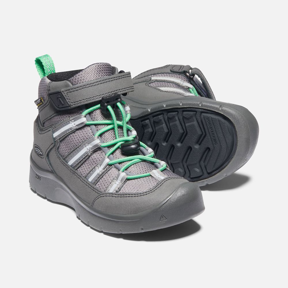 Keen Laarzen Kinderen Grijs/Groen - Hikeport Ii Sport Waterproof - 64259-FOQV